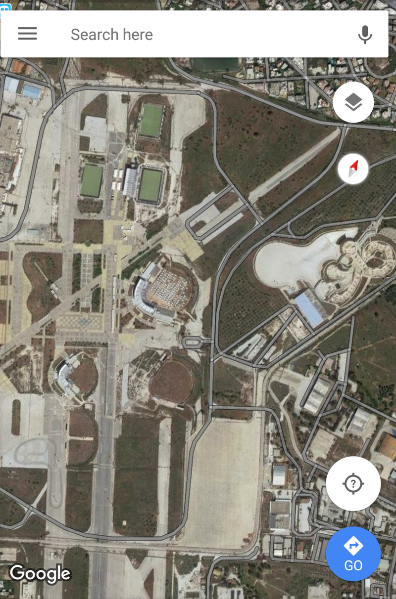Illustration for article titled Athens Olympic Venues on Satellite